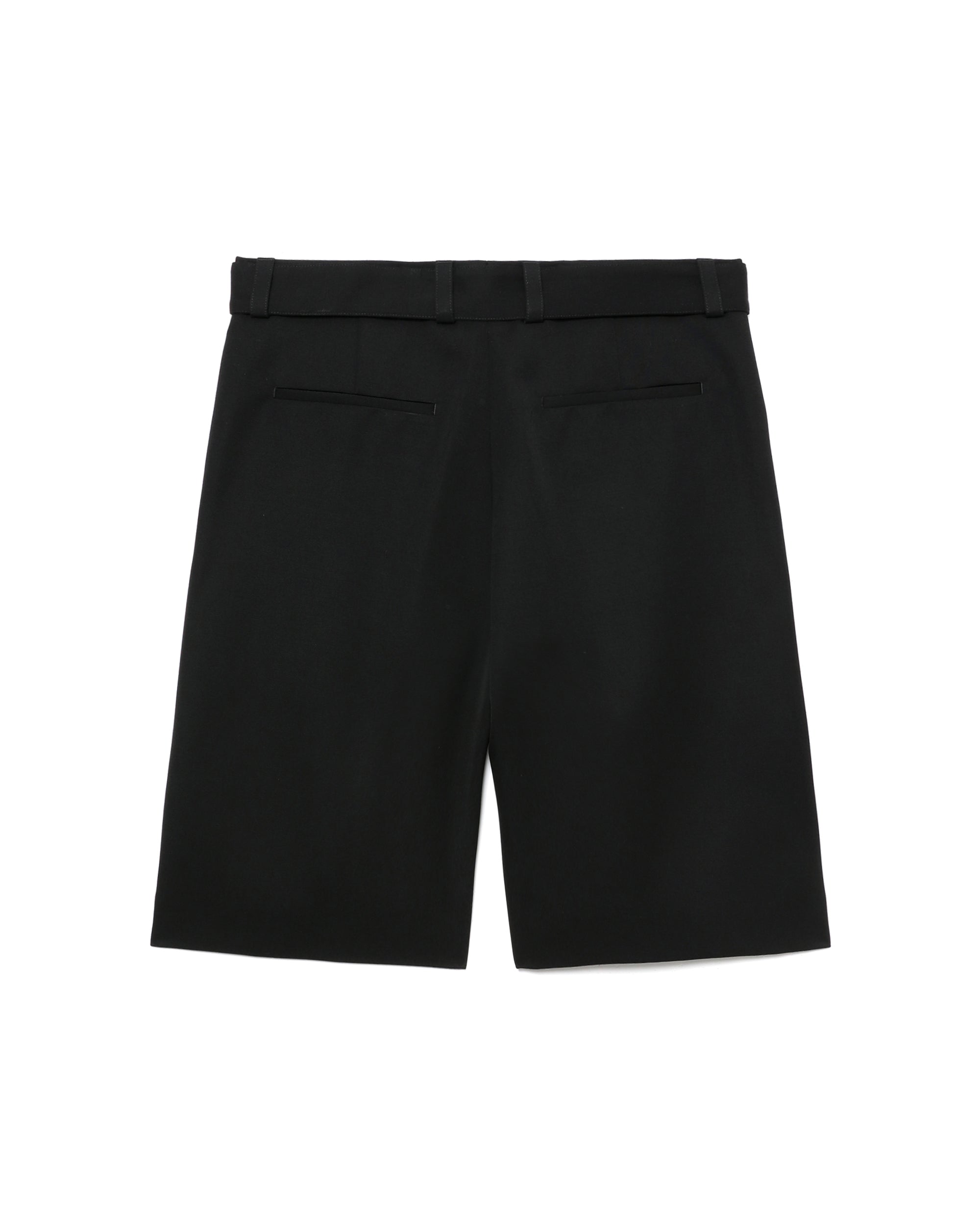 Belted shorts