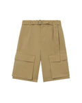 Belted cargo shorts