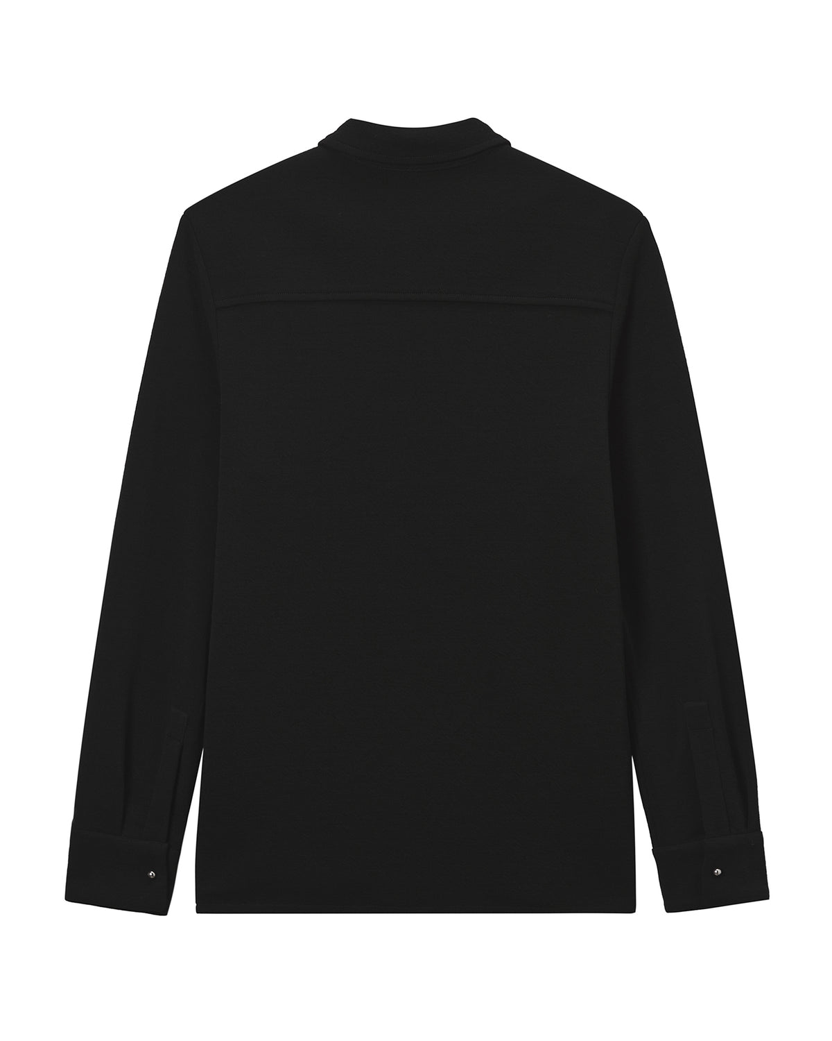 Stud-collar shirt