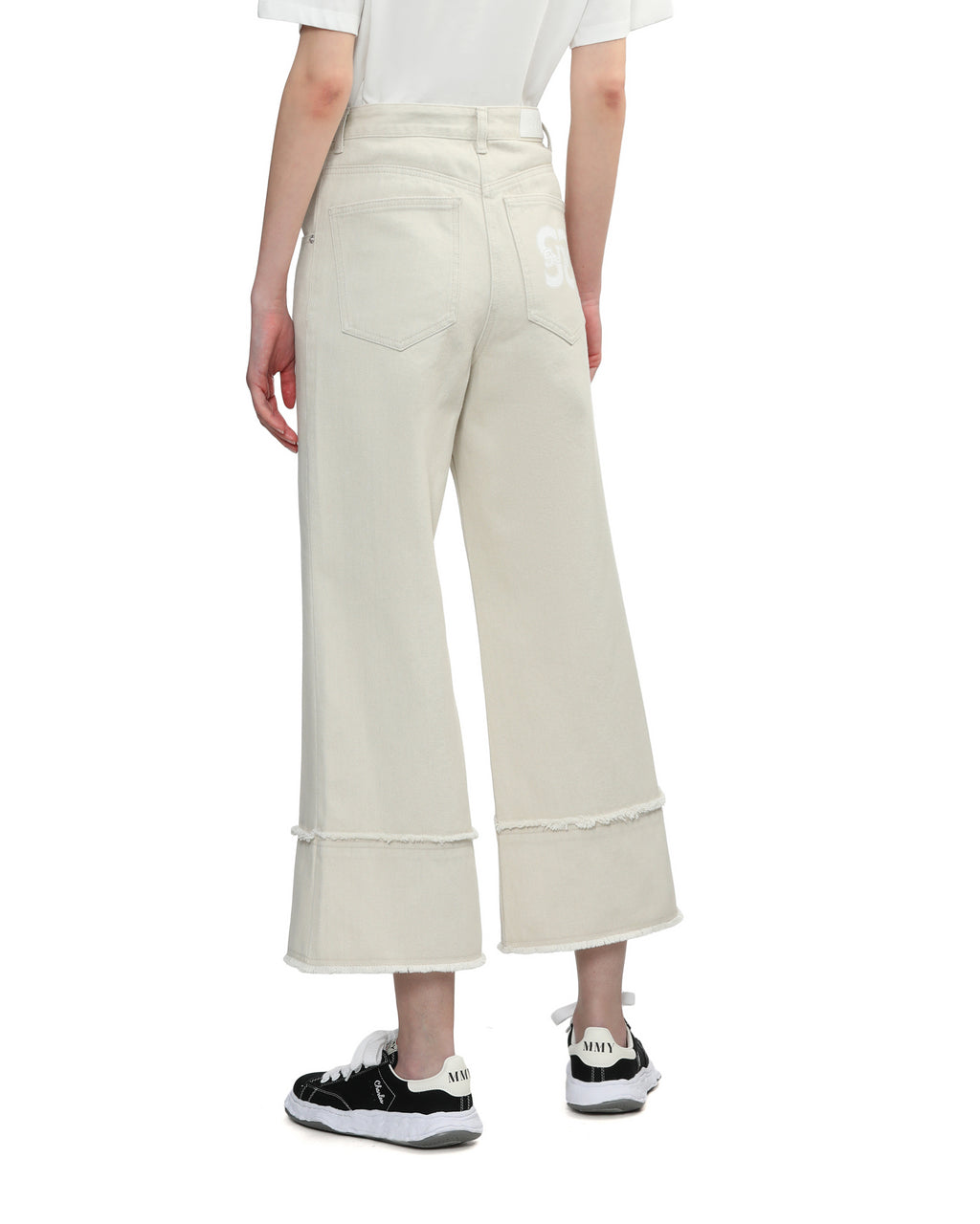 Wide leg jeans