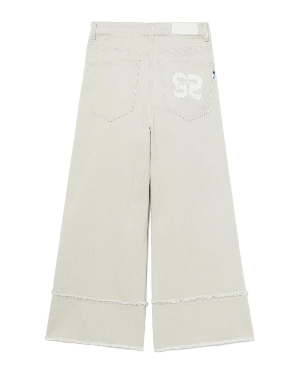 Wide leg jeans