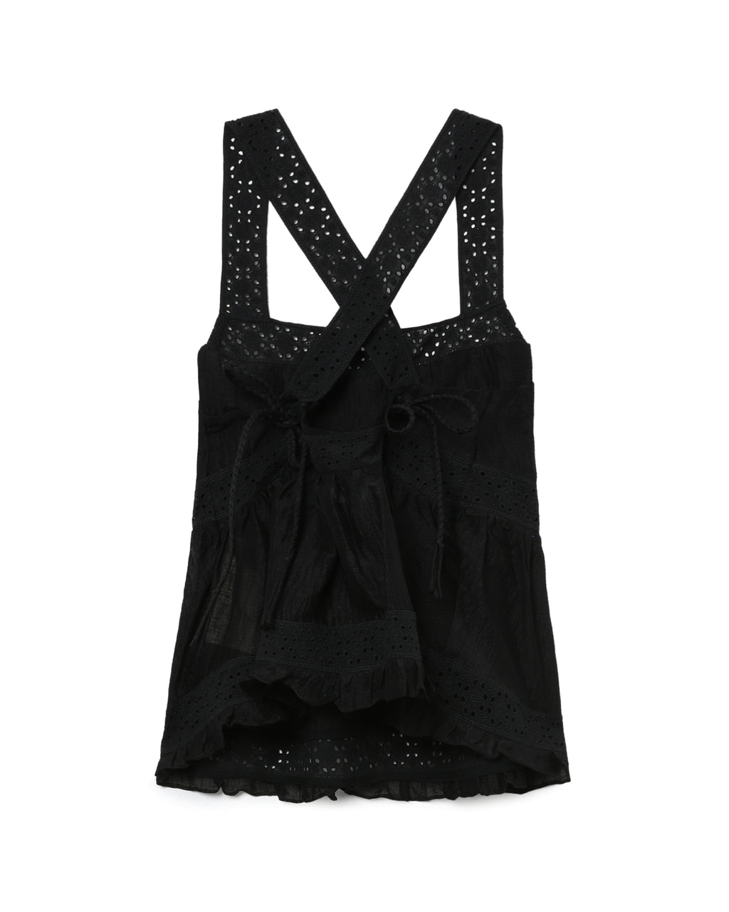Camille silk linen top