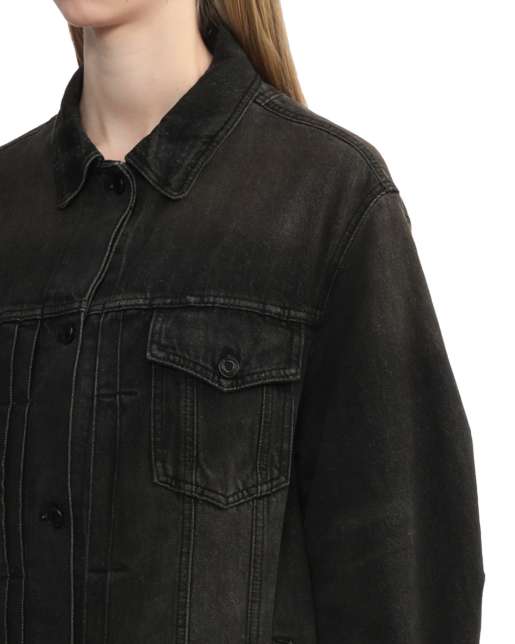 Denim shirt dress