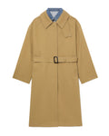 Belted overcoat