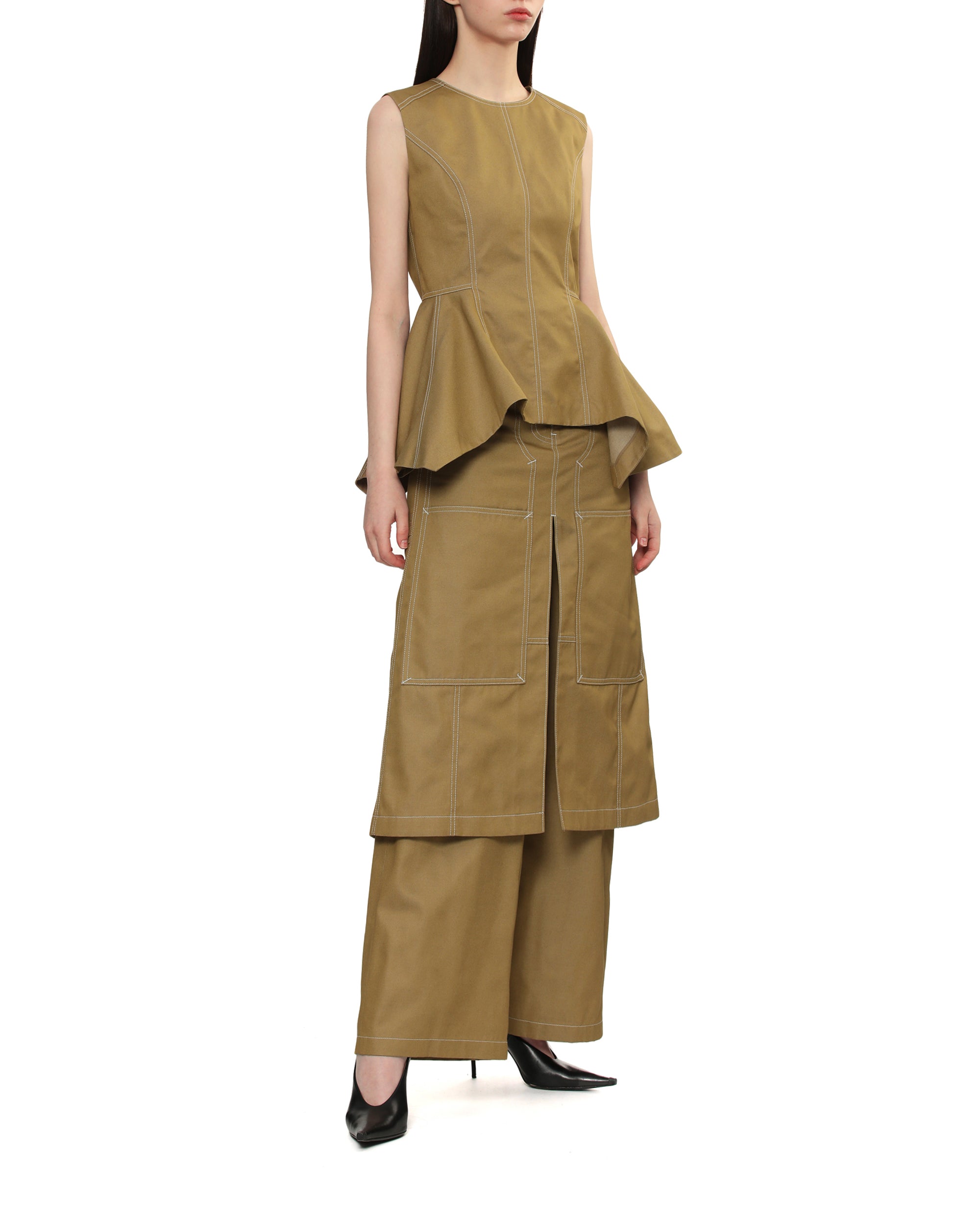 Layered pants
