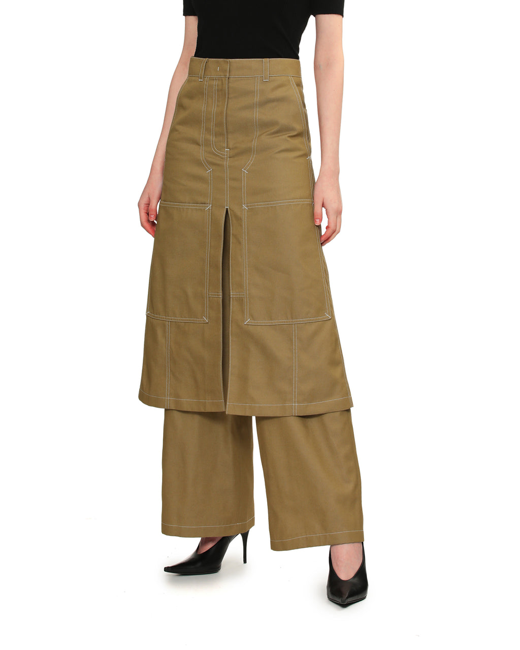 Layered pants