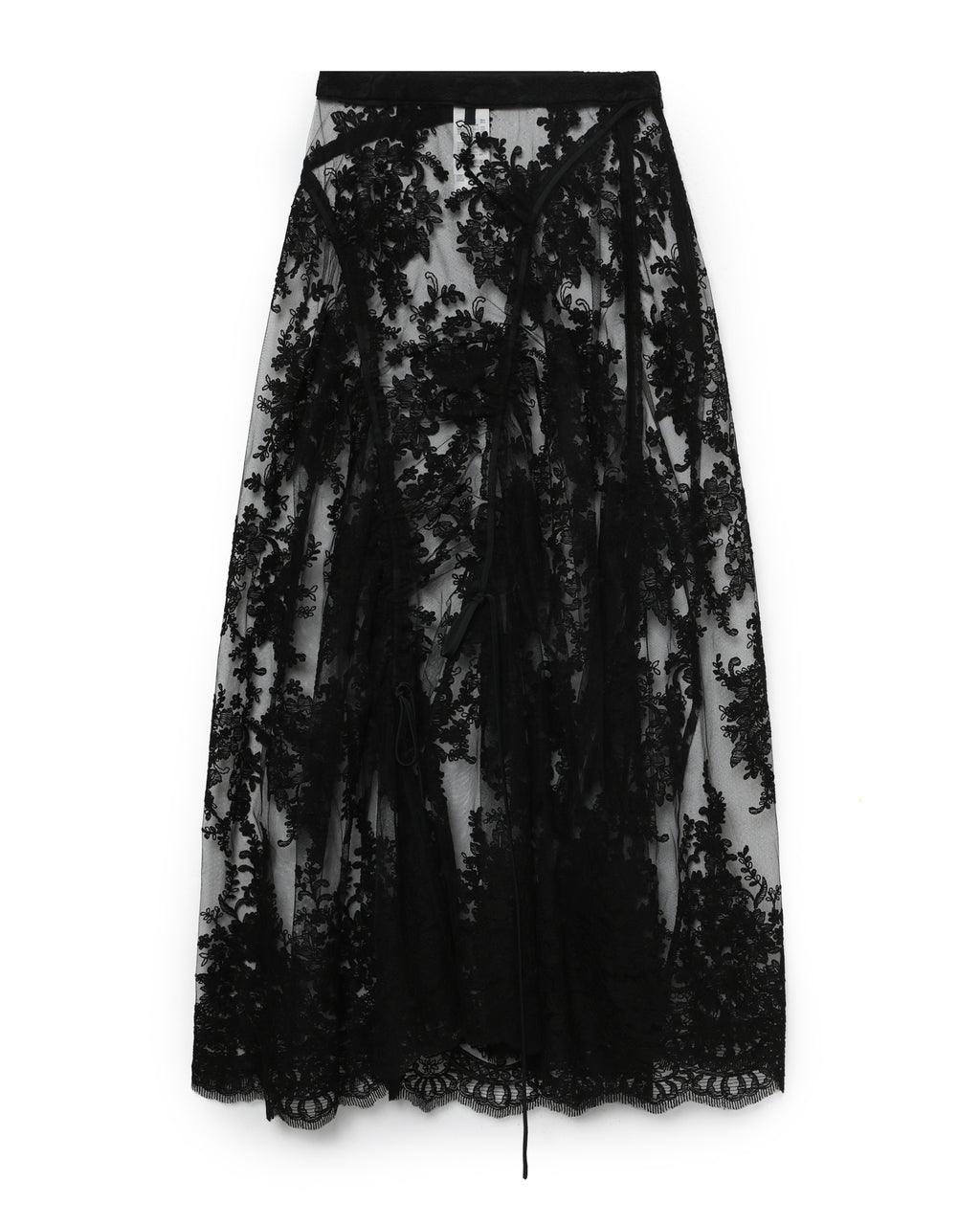 Lace maxi skirt