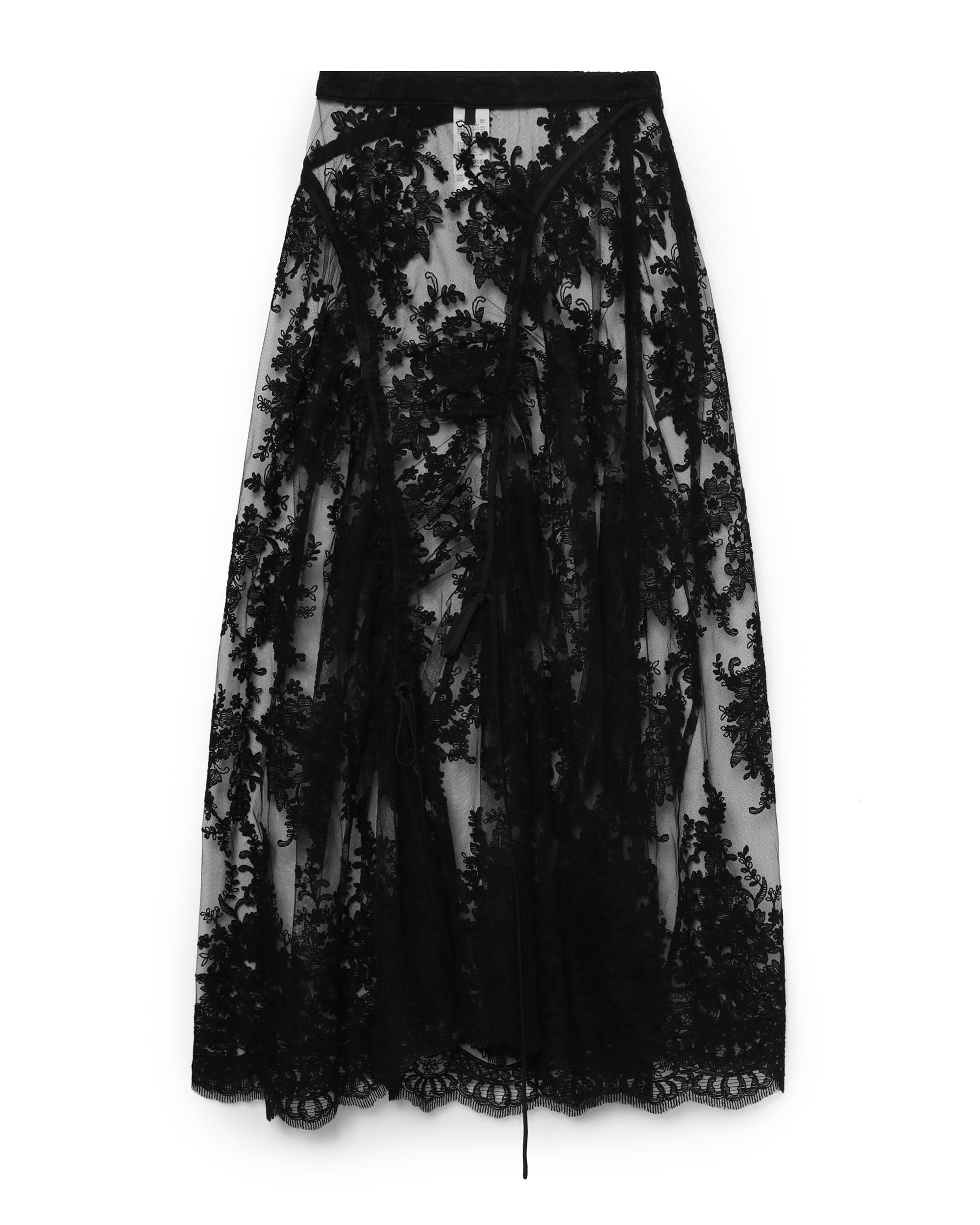 Lace maxi skirt