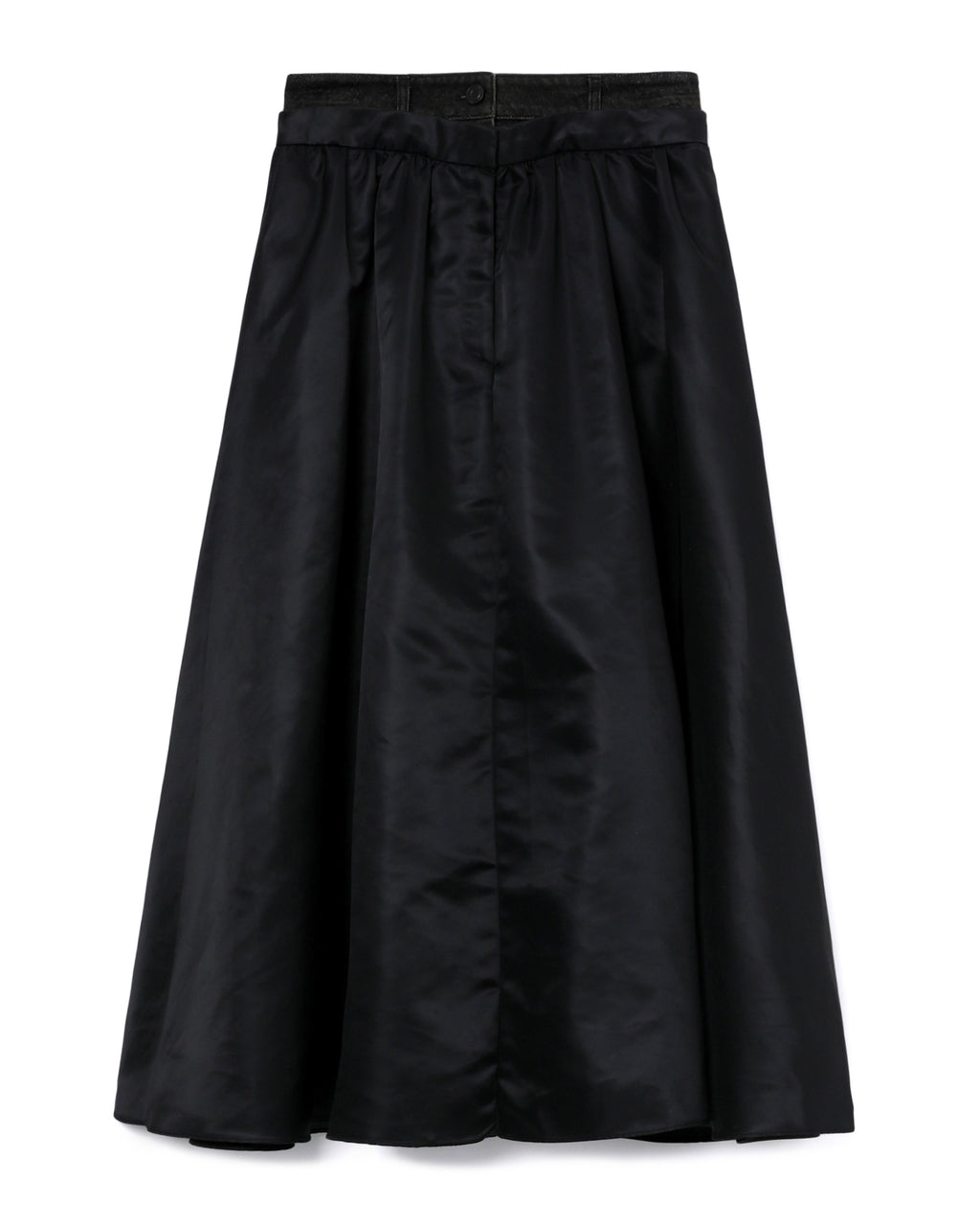 Layered midi skirt