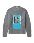 Sim card crew neck jumper