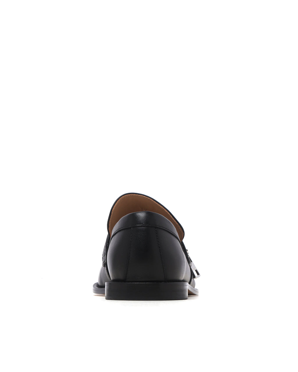 Biker zip trim moccasins