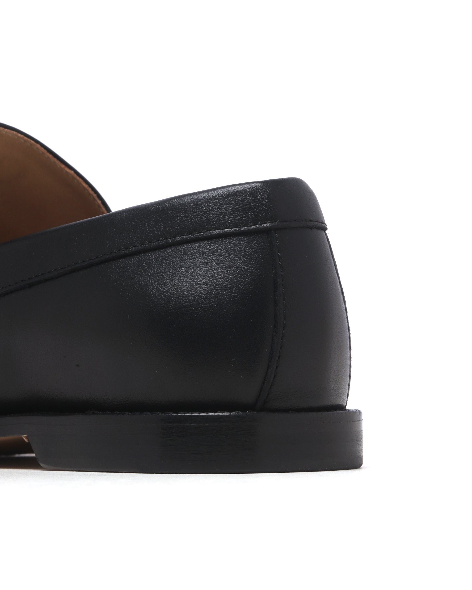 Biker zip trim moccasins