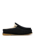 Padded loafer mules