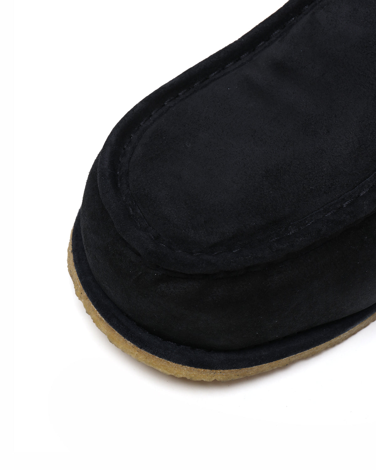 Padded loafer mules