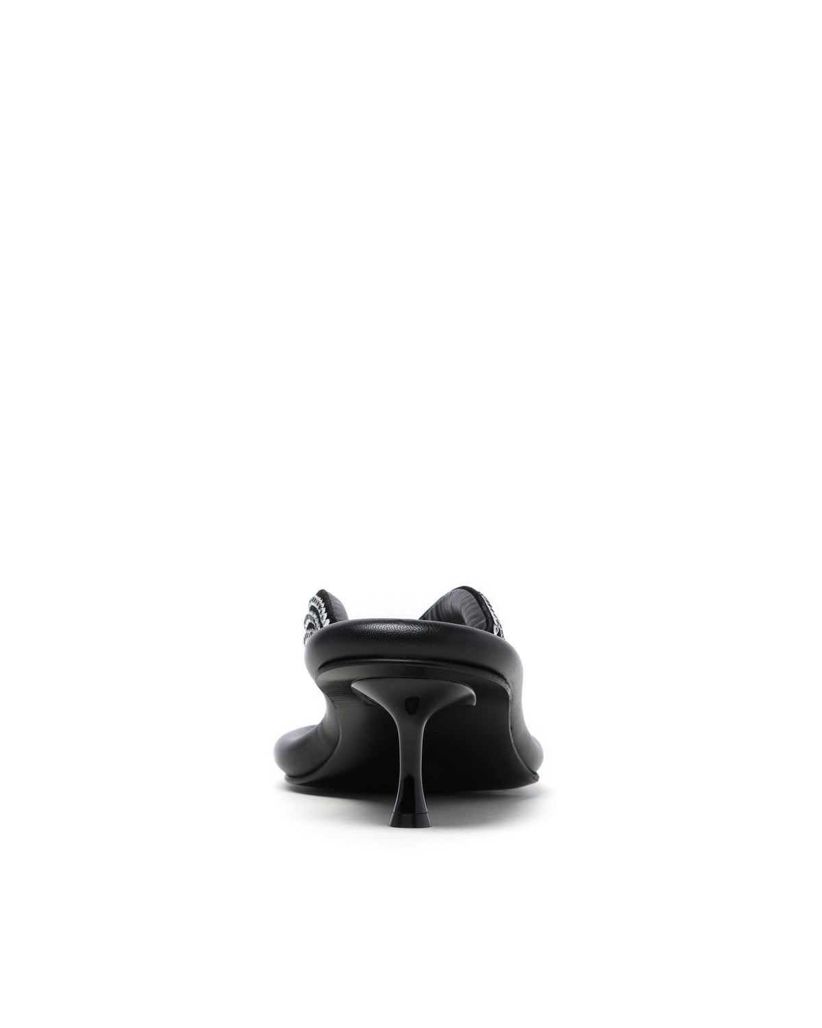 Bumper-Tube embellished sandals