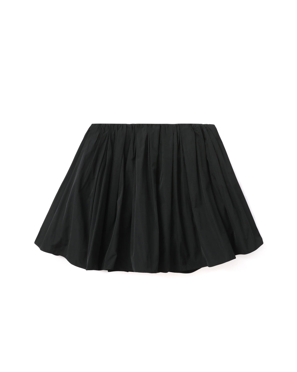 Gathered circle skort