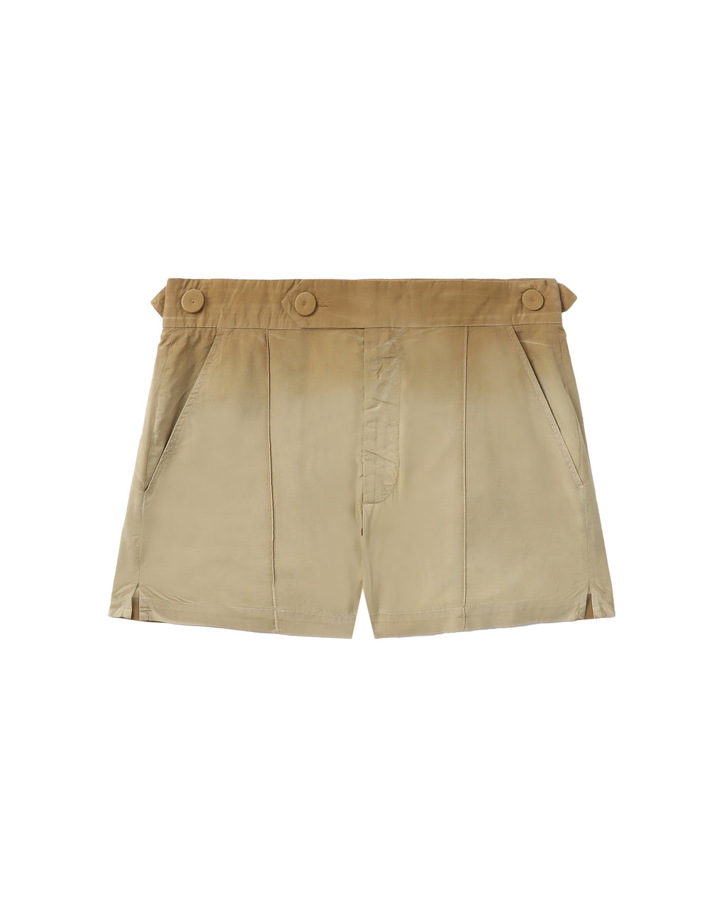 Garment dyed shorts