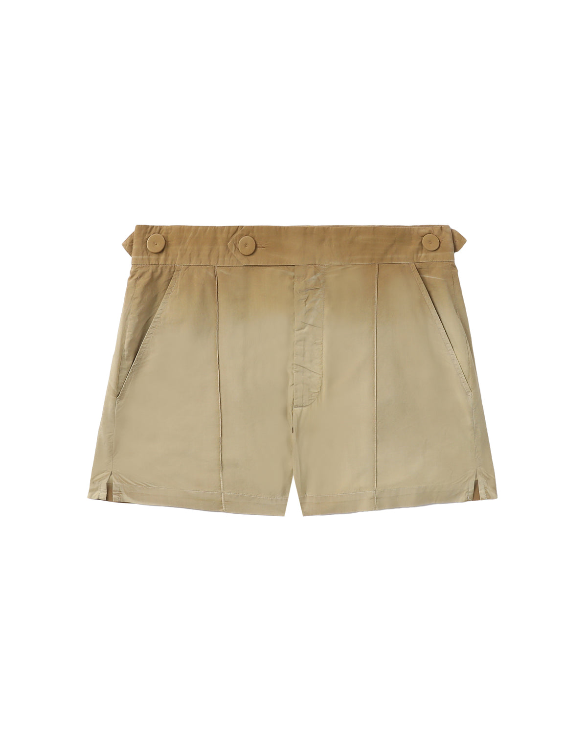 Garment dyed shorts