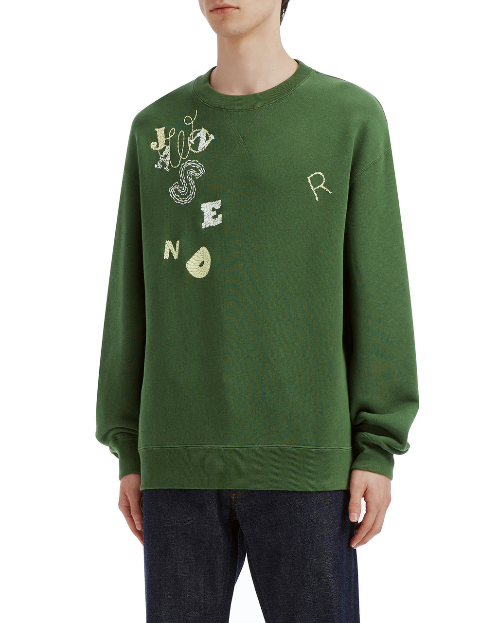 Scattered letters sweatshirt