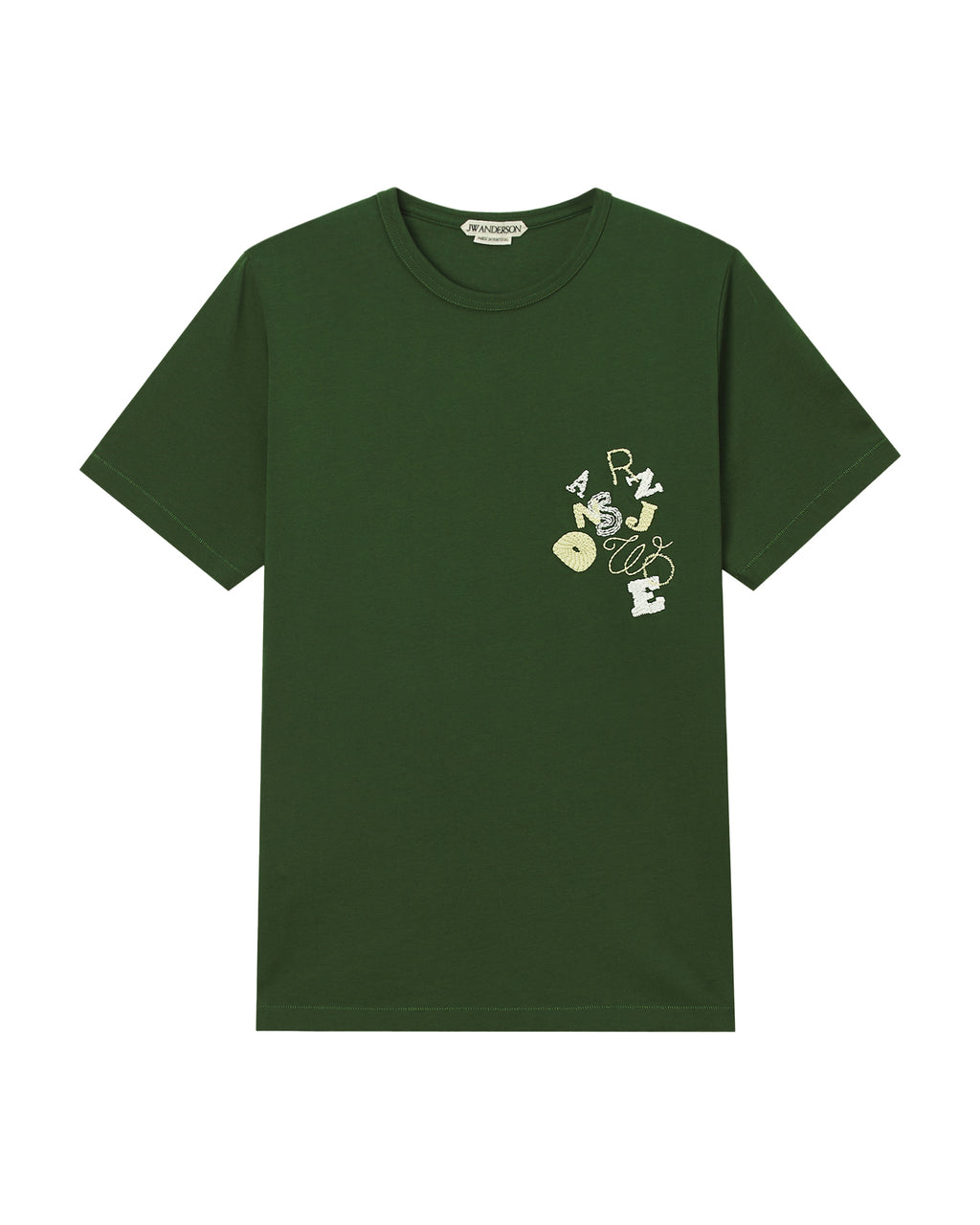 Scattered letters tee