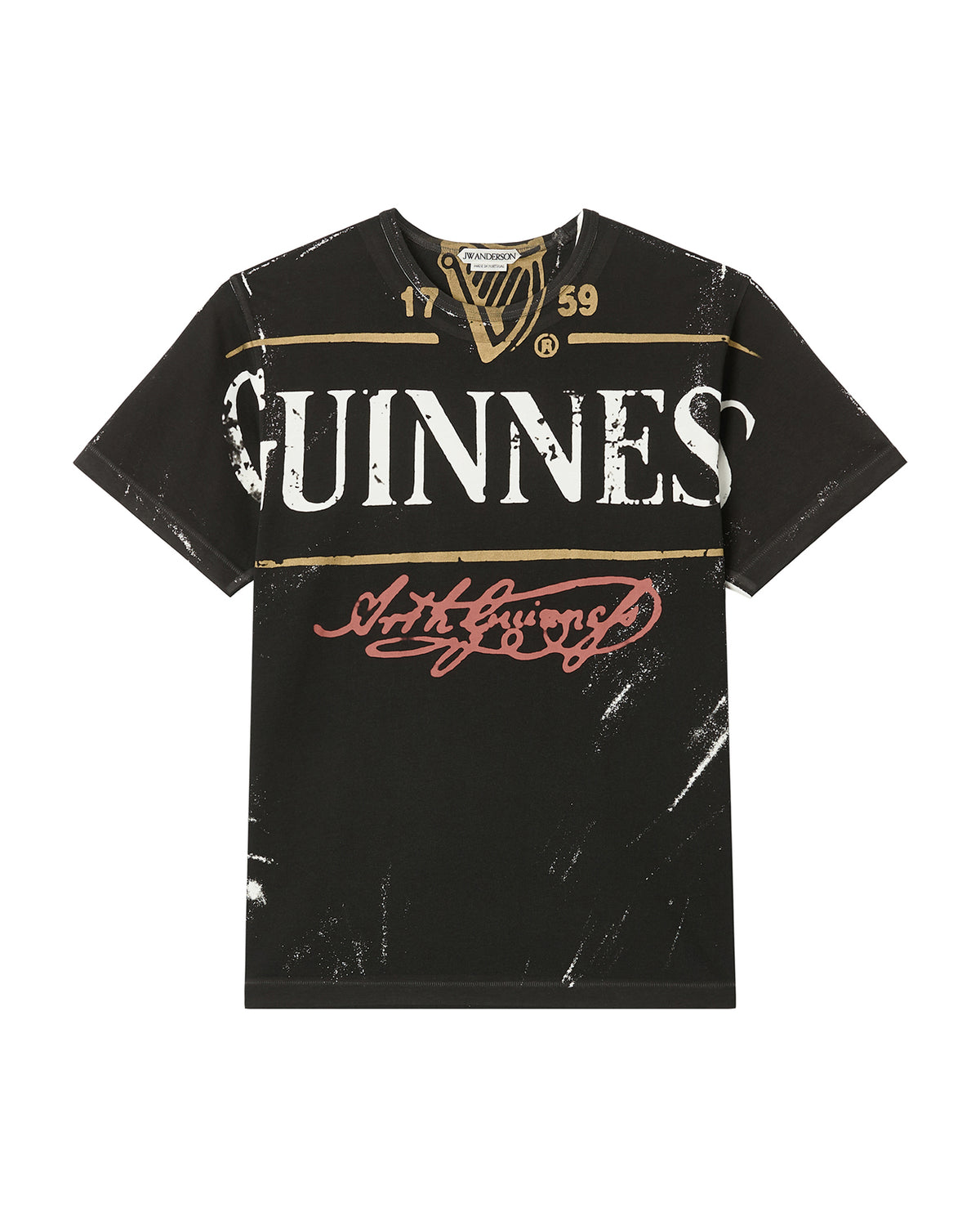 Guinness bottle top print tee