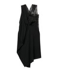 Lace asymmetric dress