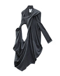 Draped dress