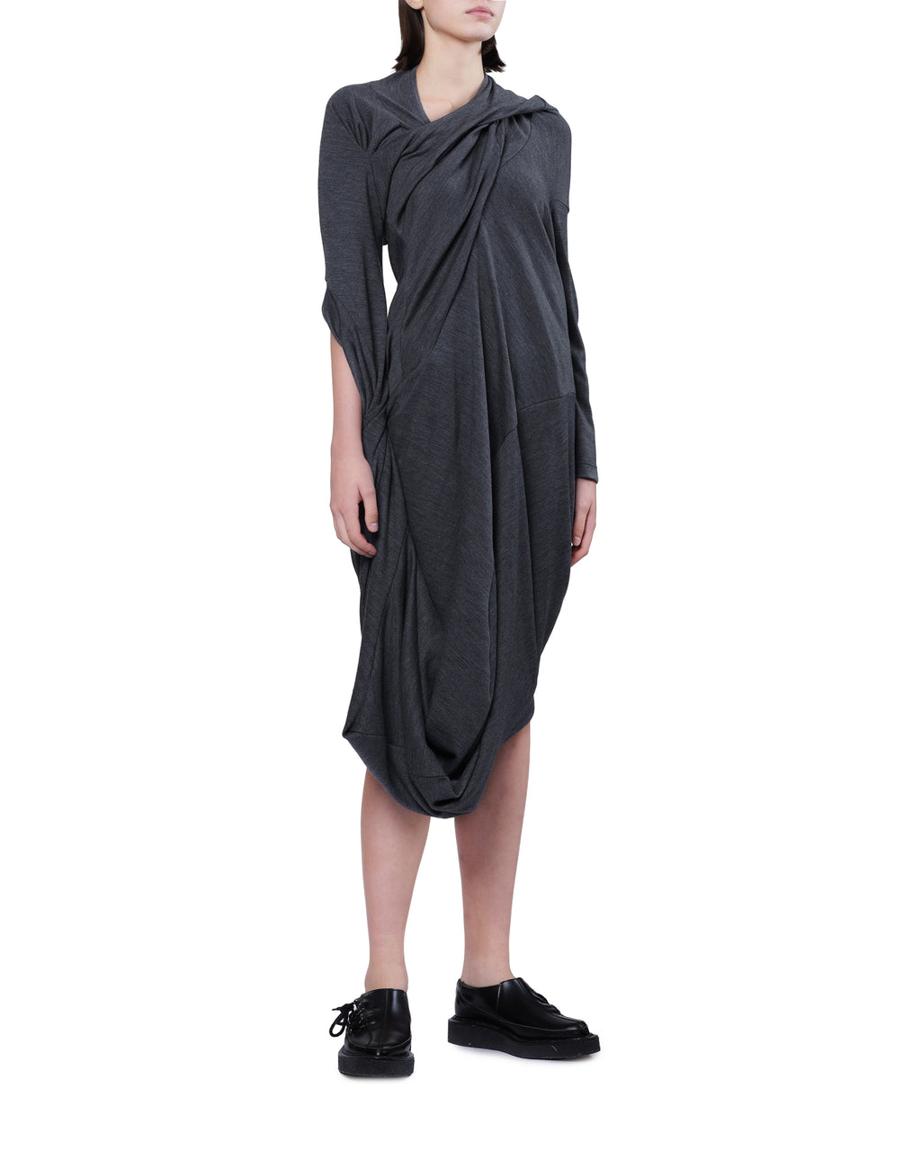 Draped dress