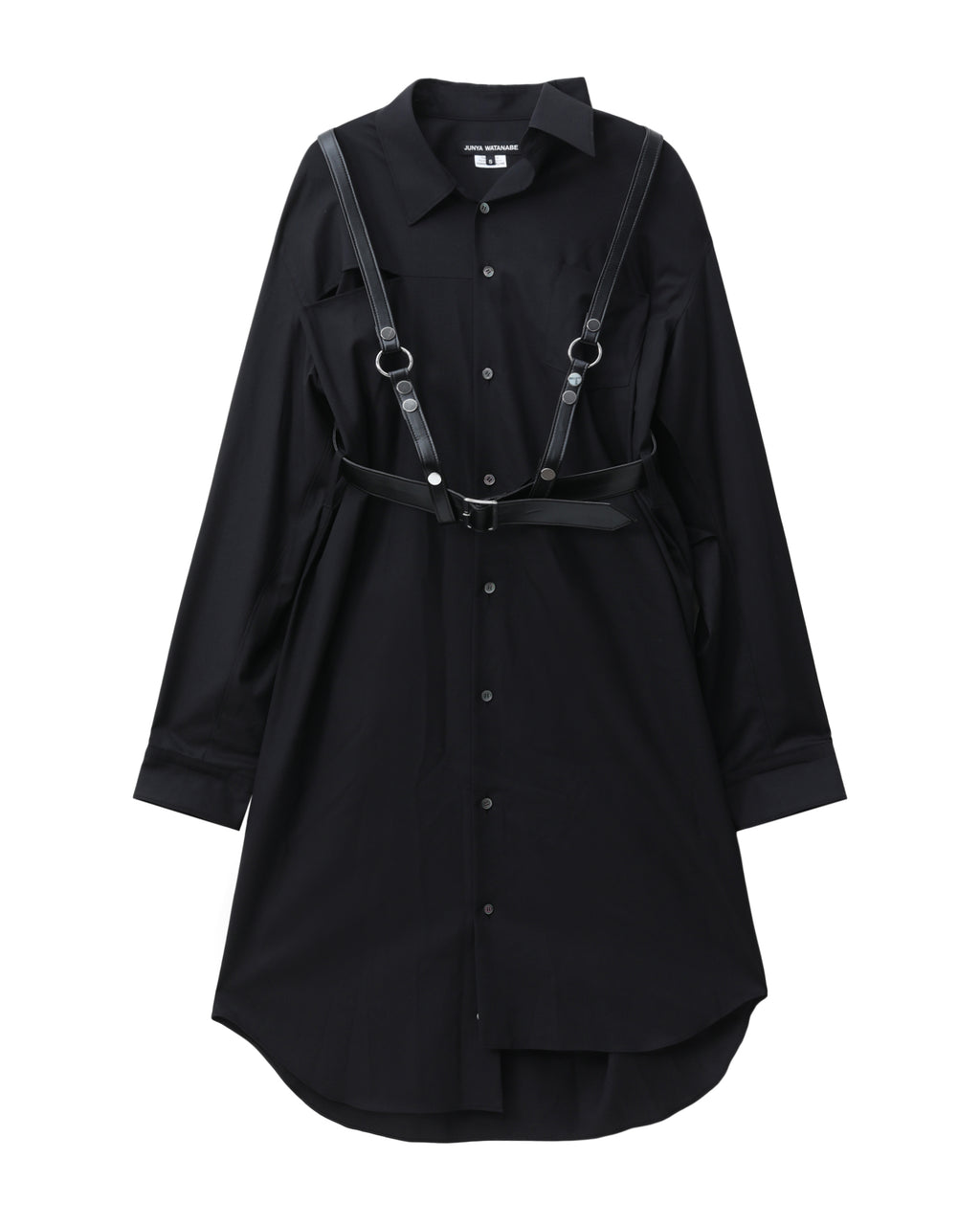 Harnessed shirt dress
