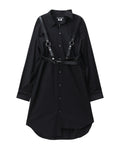 Harnessed shirt dress