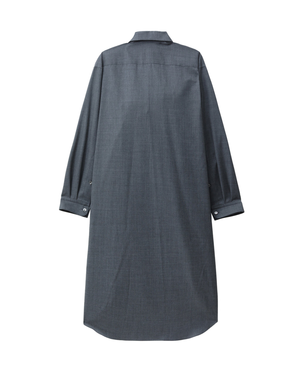 Multi-floral draped shirt dress