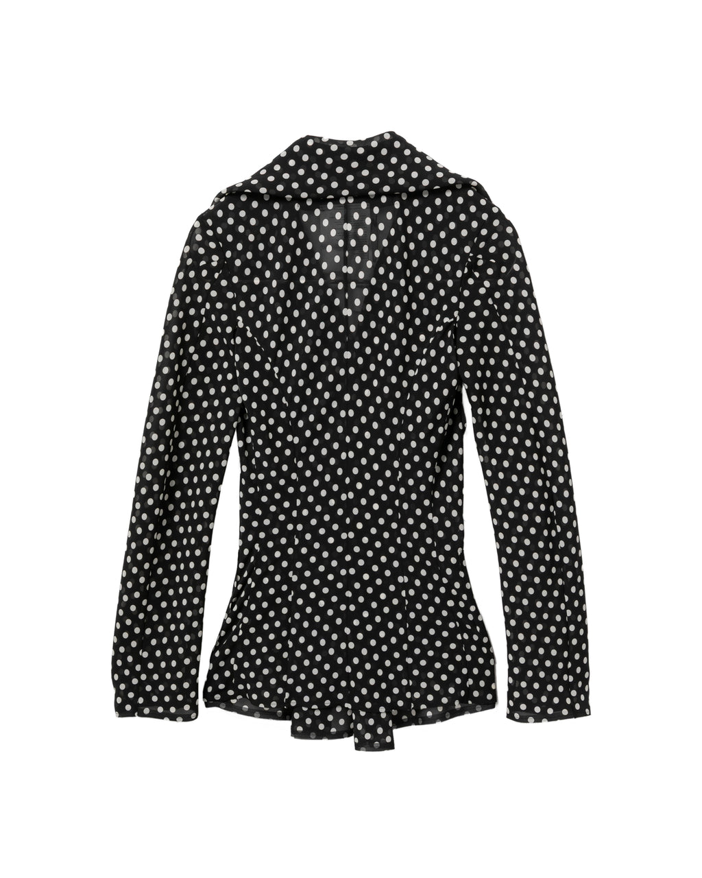 Polka-dot blouse