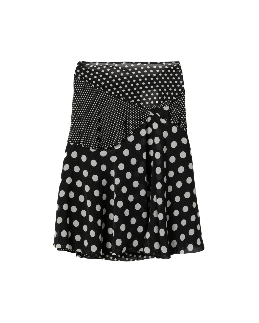 Polka-dot skirt
