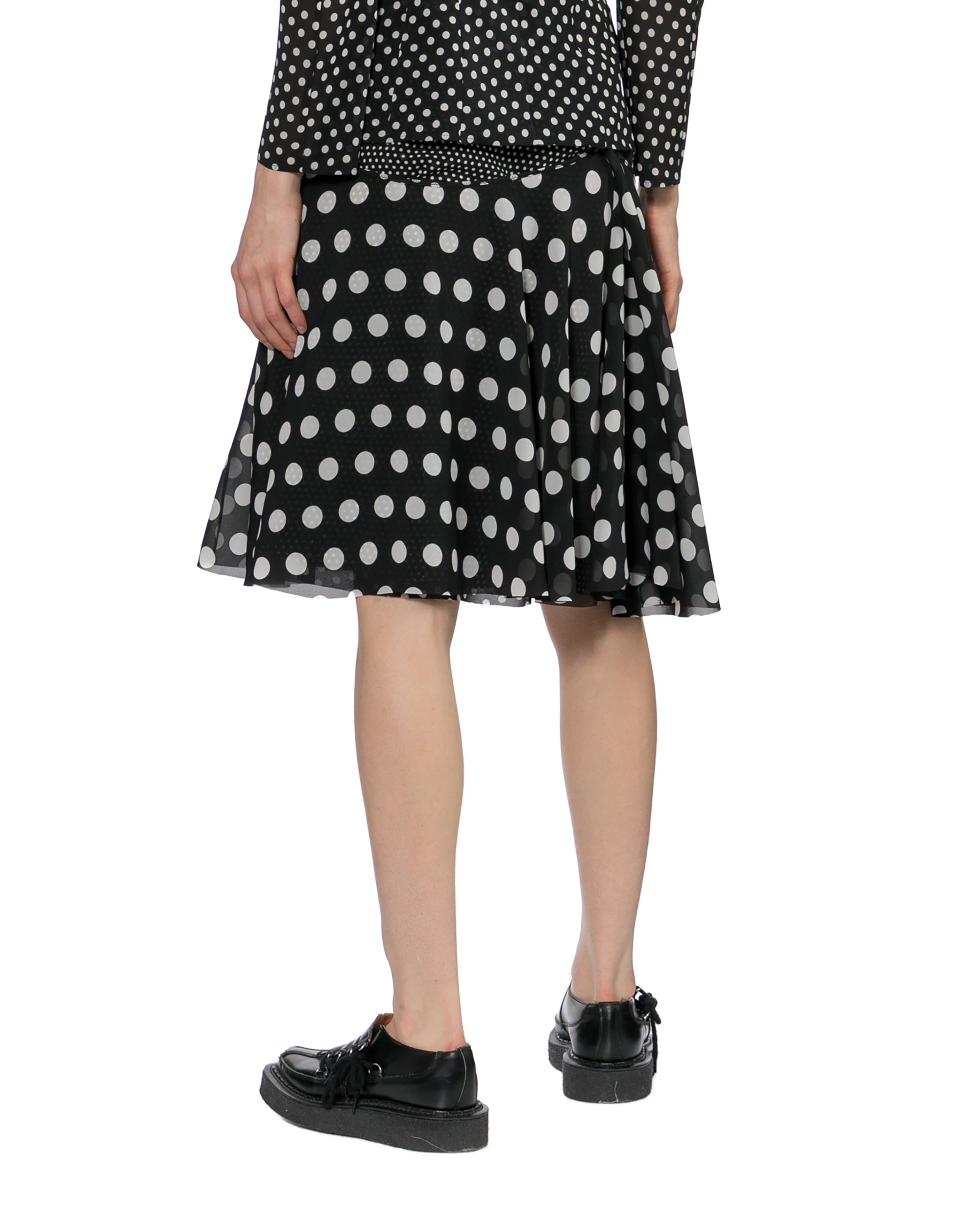 Polka-dot skirt