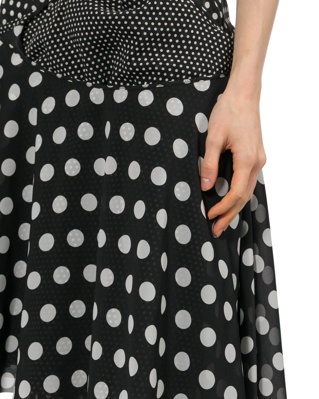Polka-dot skirt