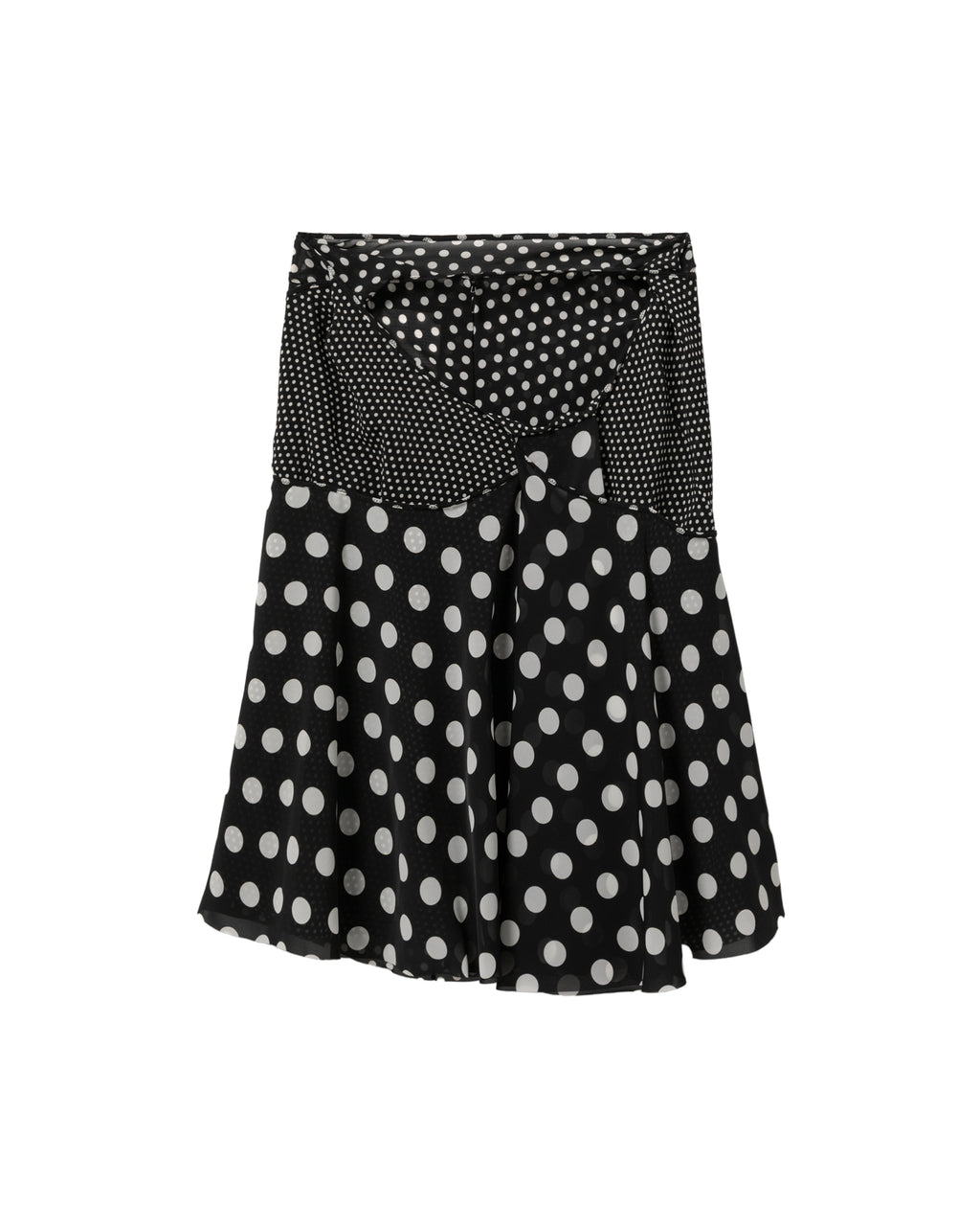 Polka-dot skirt
