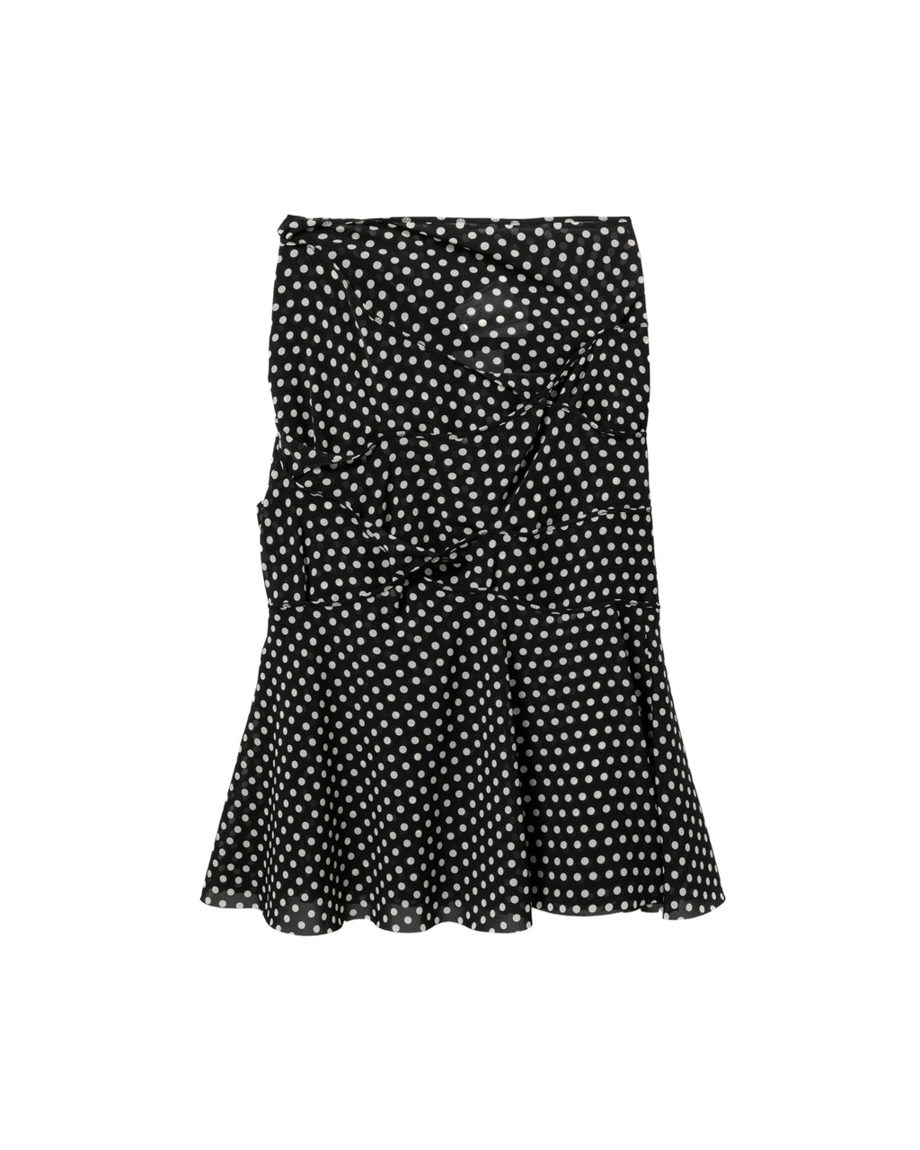 Polka-dot skirt