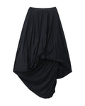 Asymmetric skirt