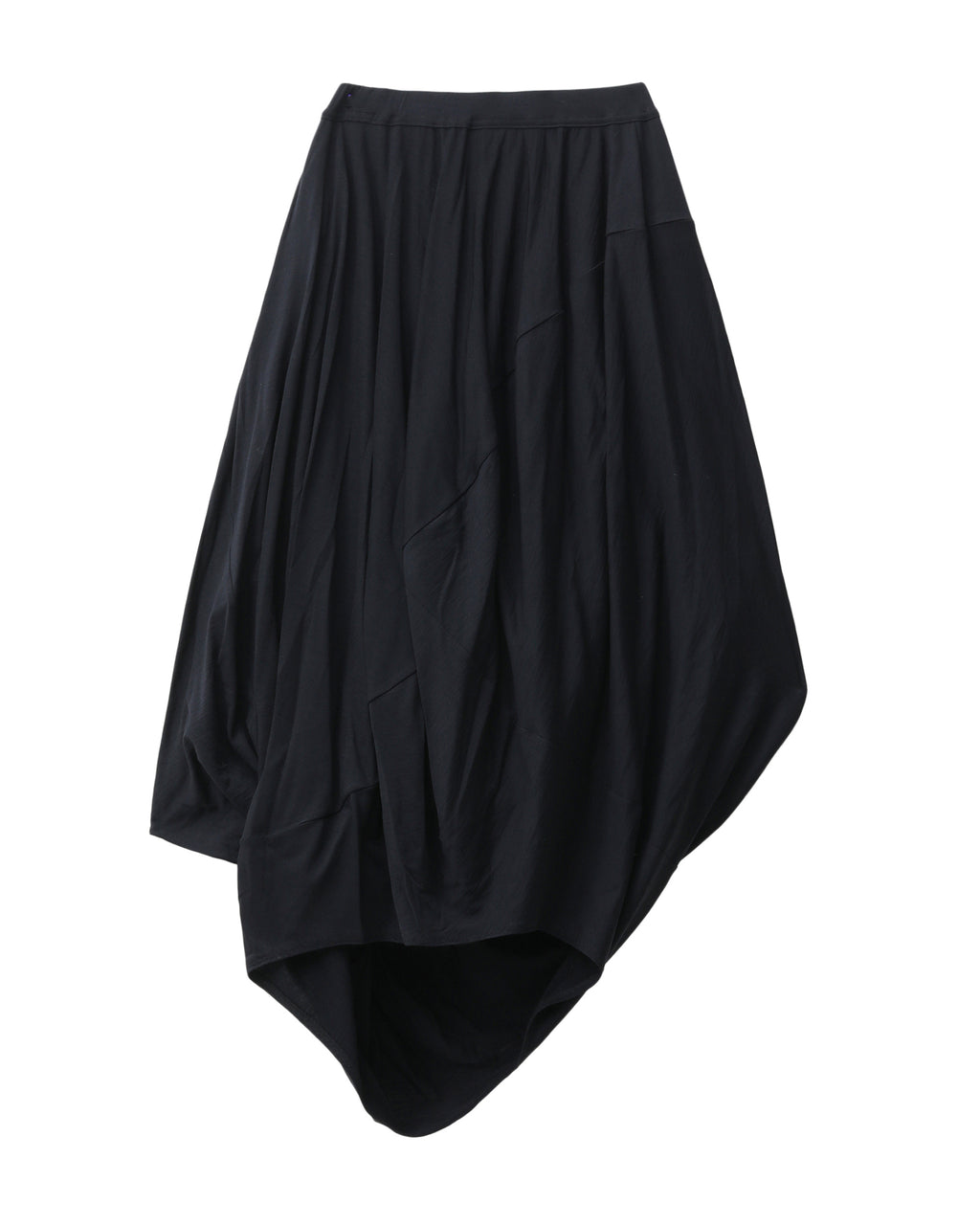 Asymmetric skirt