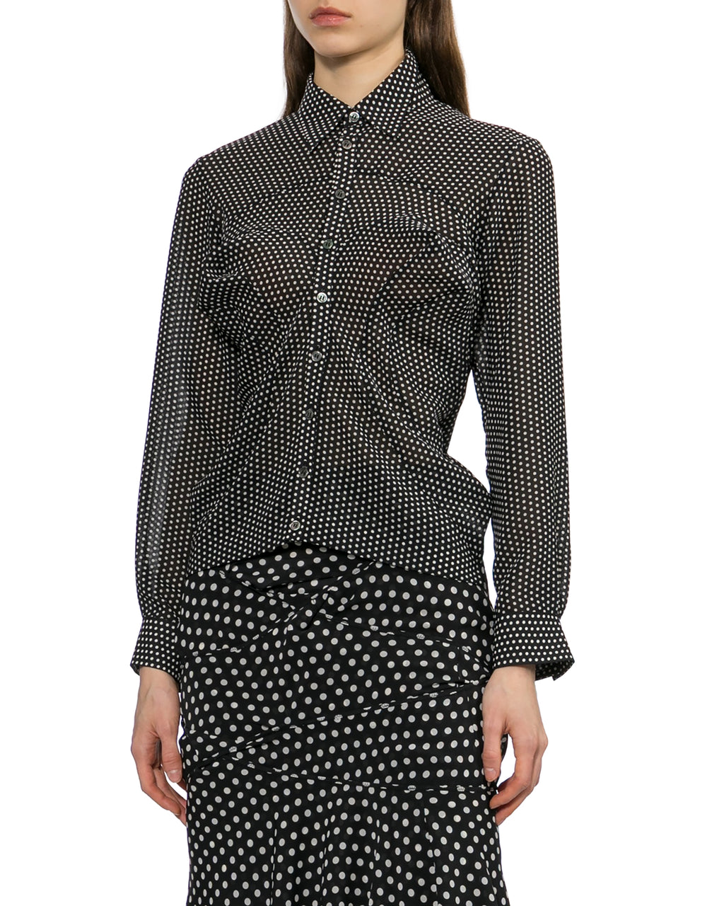 Polka-dot shirt