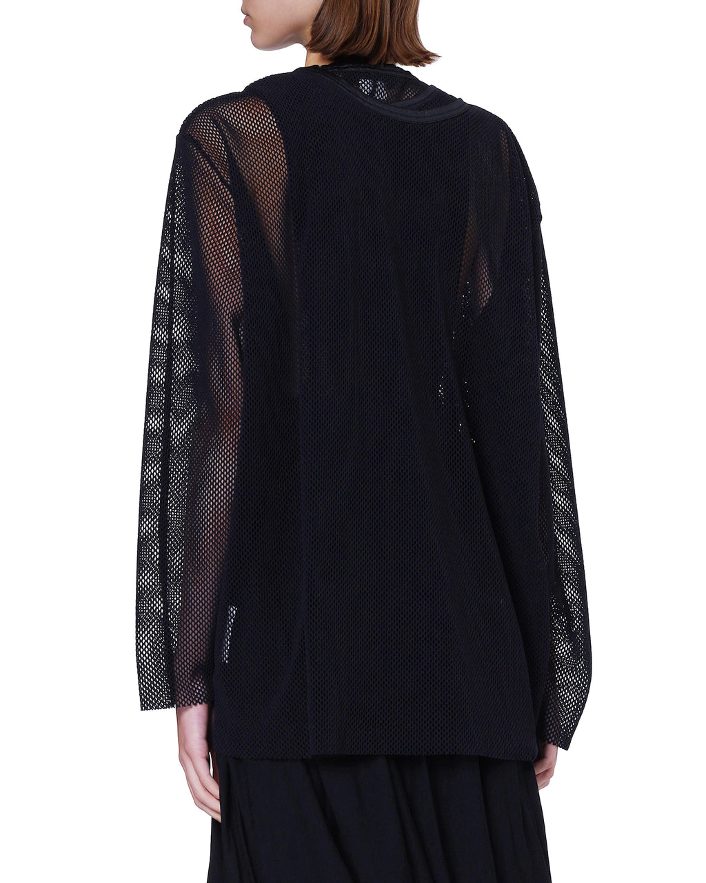 Mesh panelled top