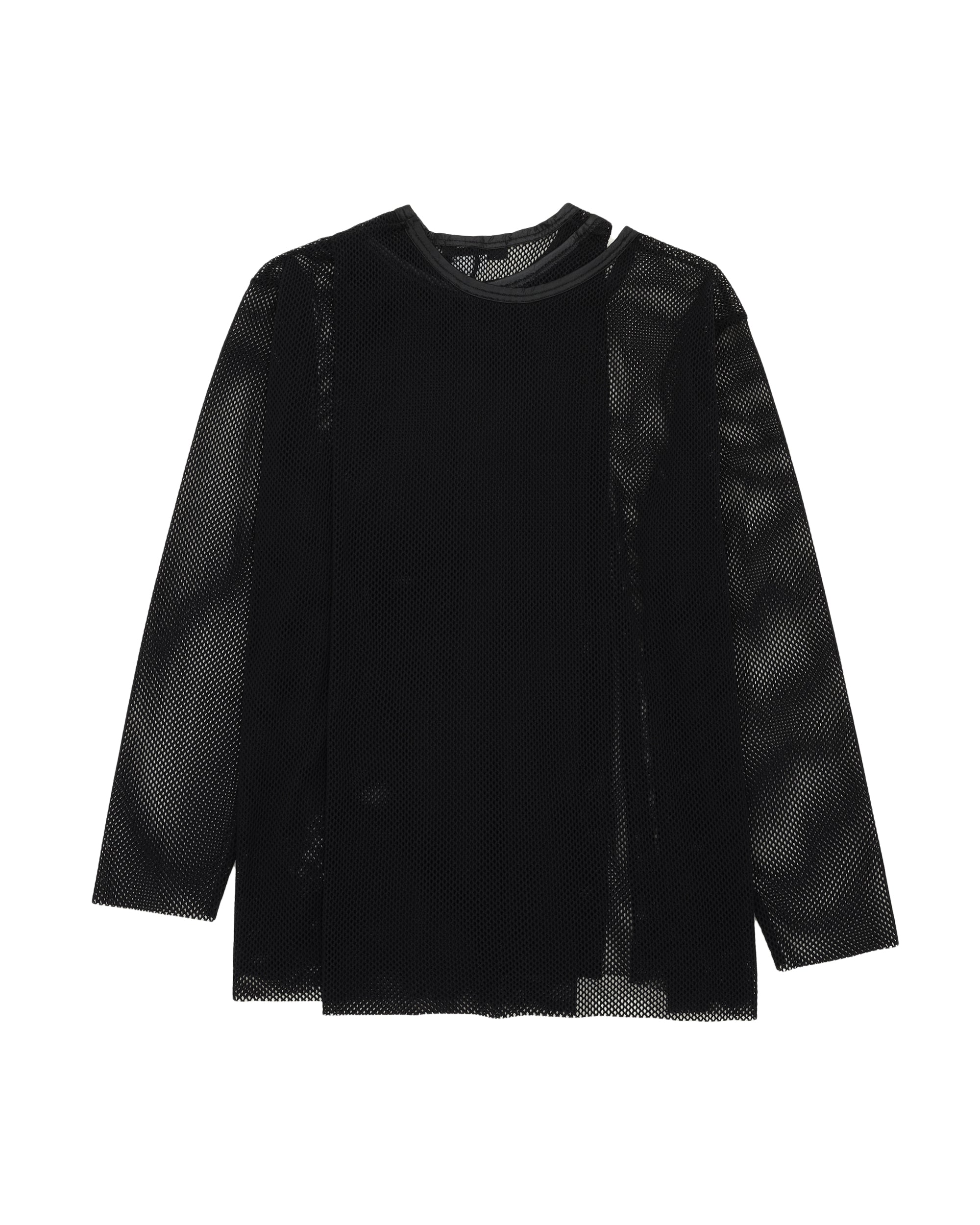 Mesh panelled top