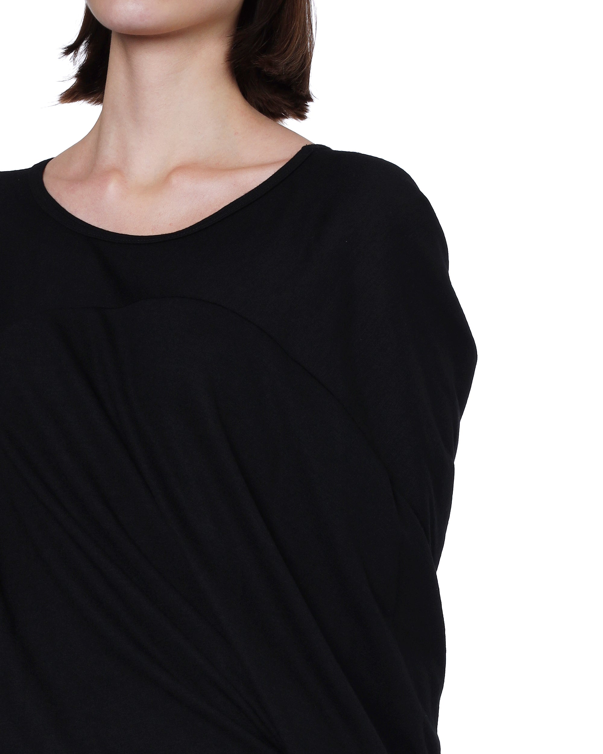 Draped asymmetric top
