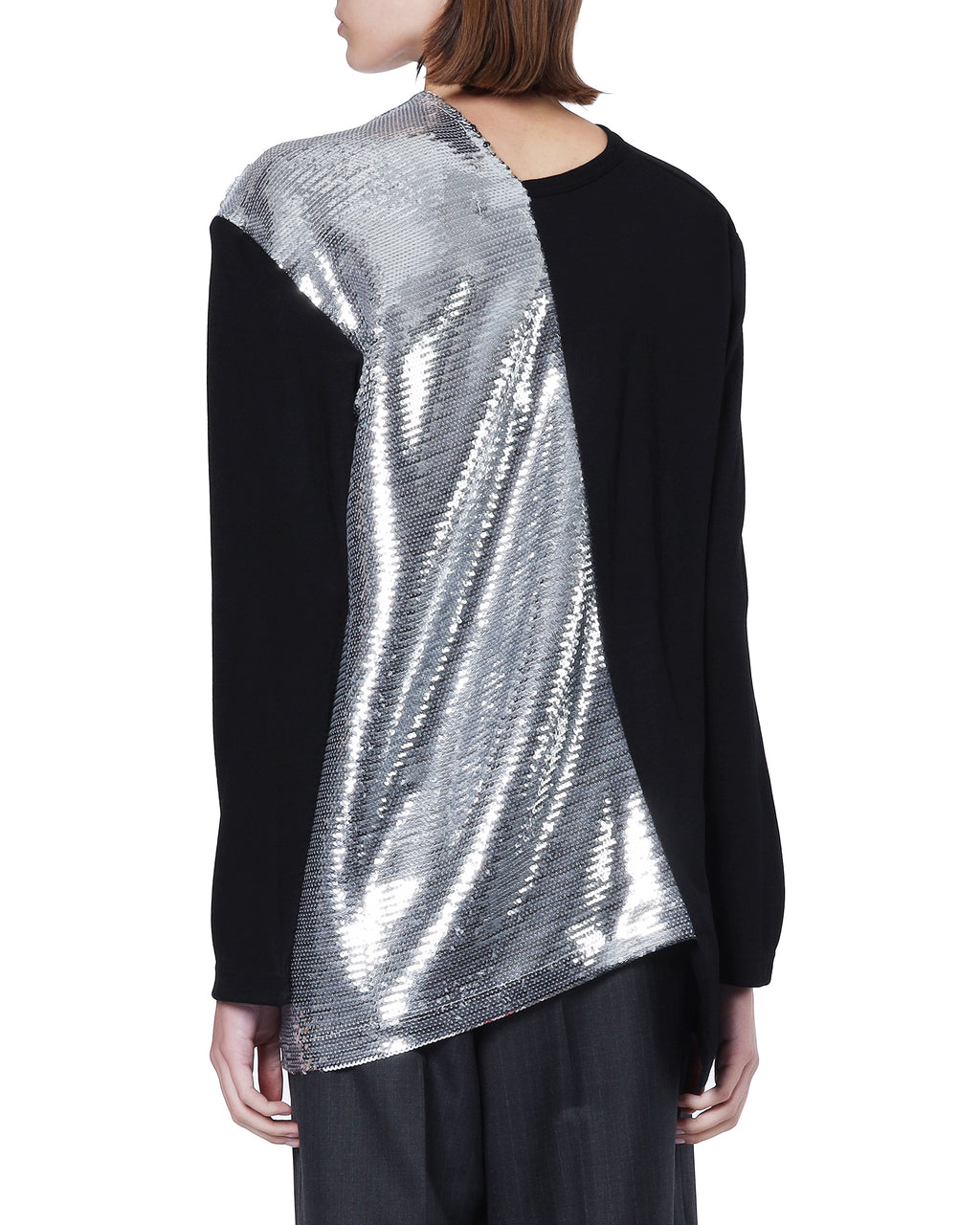 Sequin layered top