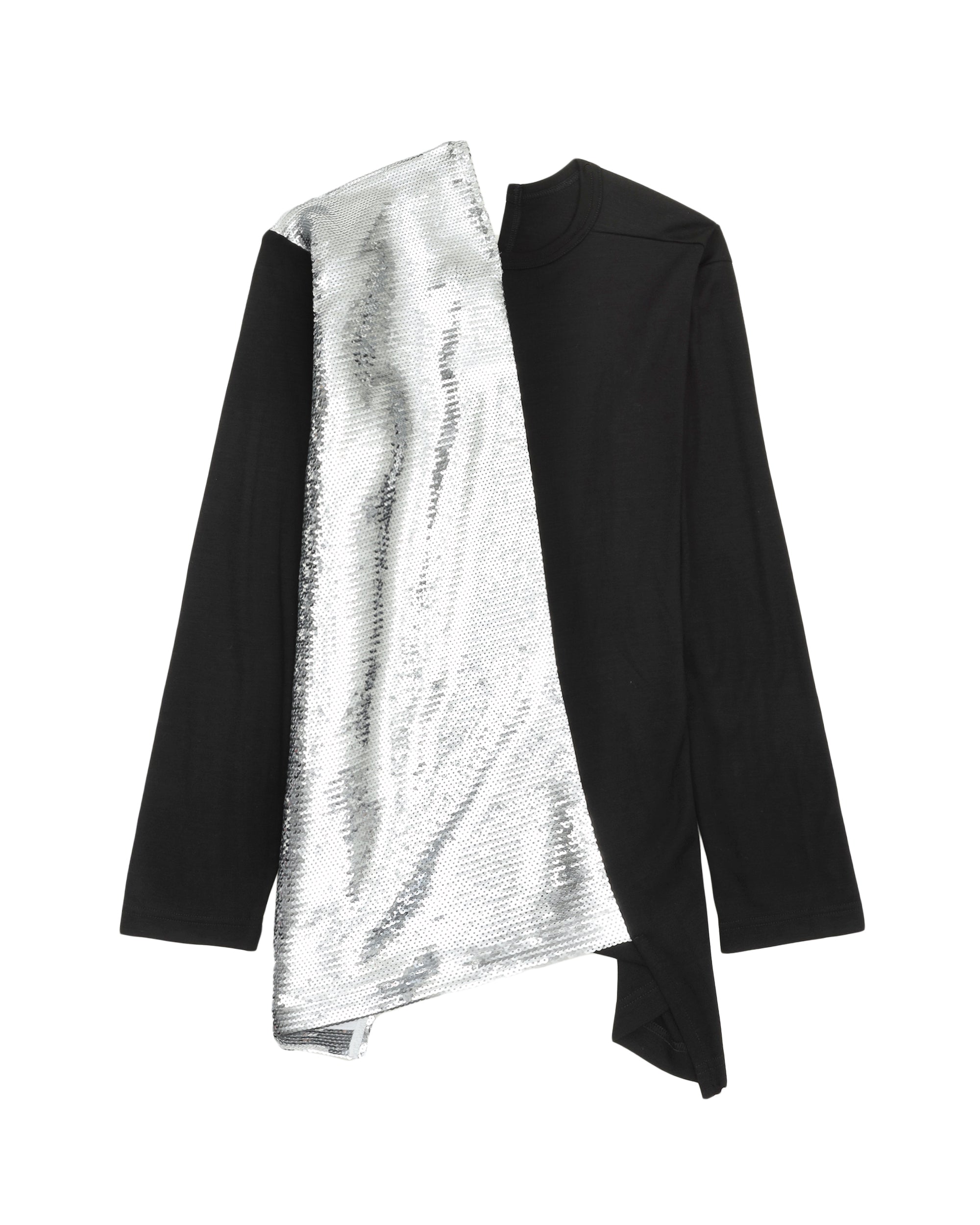 Sequin layered top