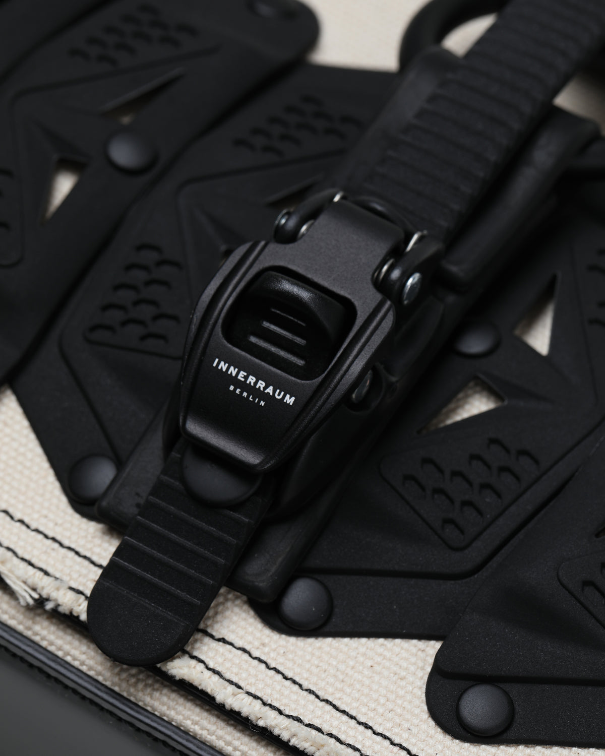 Technical hardware shoulder bag