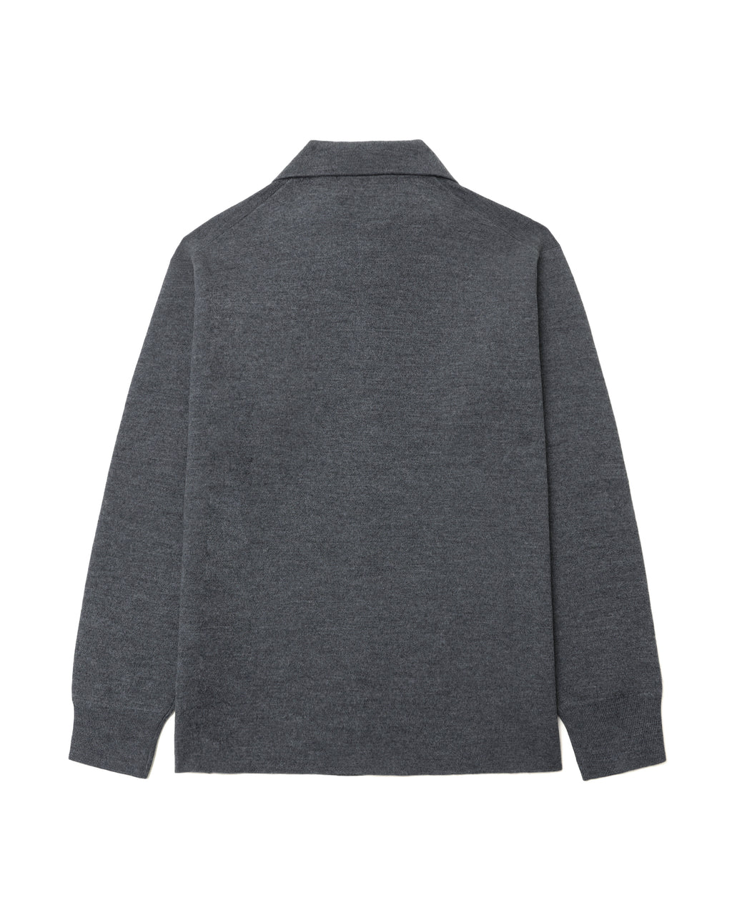Buttoned knit shirt