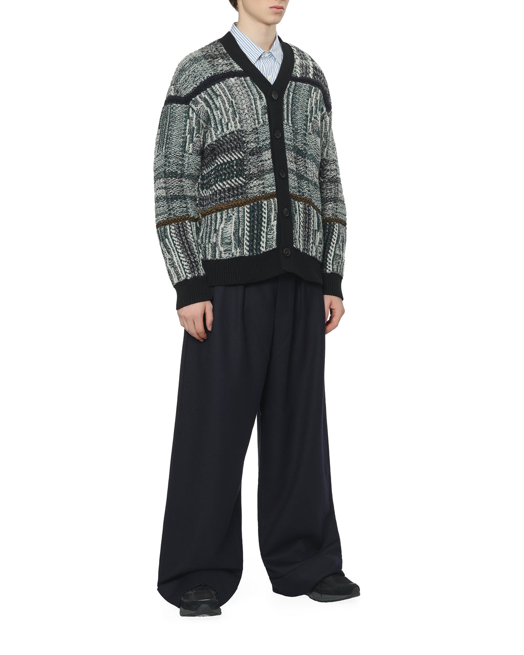 Patterned cardigan