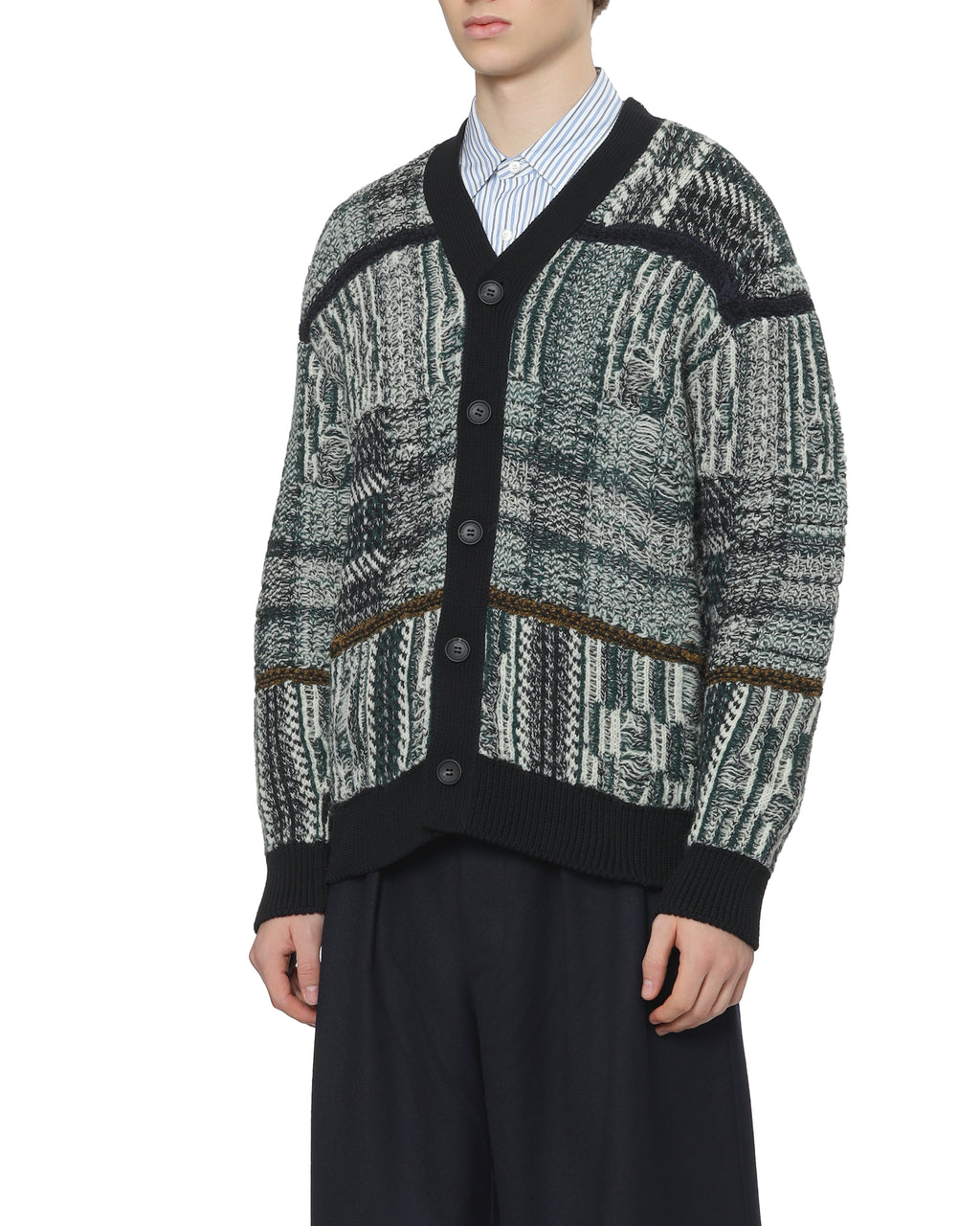 Patterned cardigan