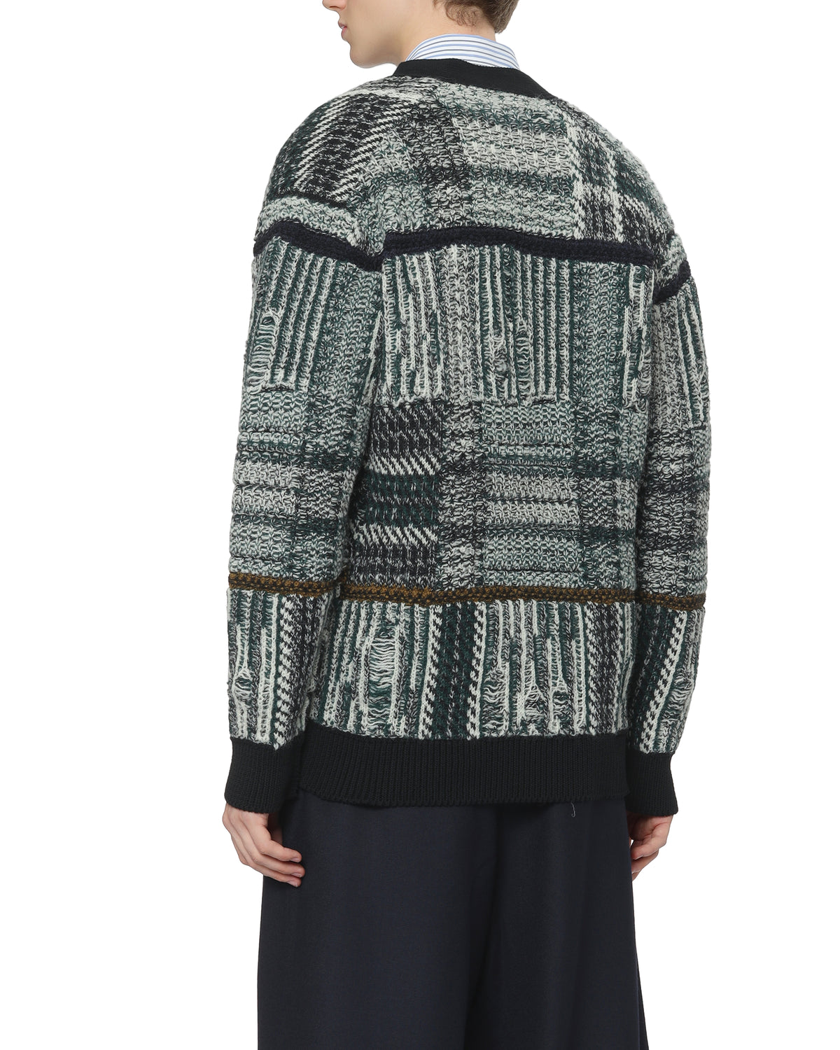 Patterned cardigan